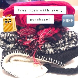 FREE ITEM WITH EVERY PURCHASE
